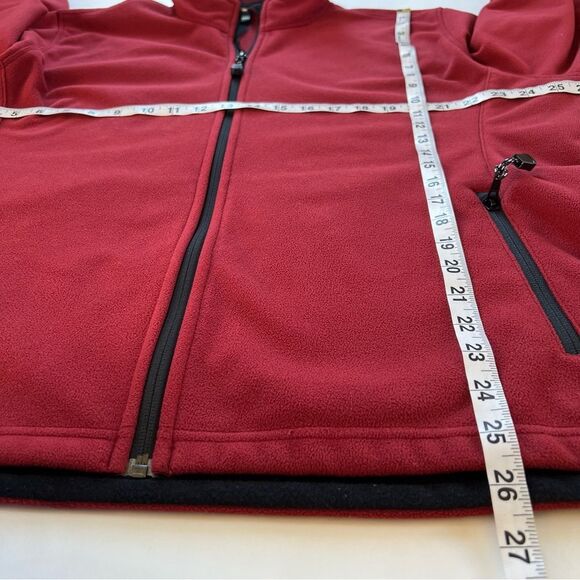 Eddie Bauer Performance System Burgundy Pile Fleece Full Zip Jacket Size XXL - Picture 11 of 14